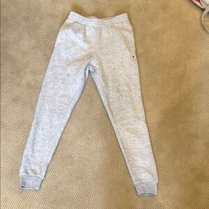 Champion Gray Sweatpants with Tapered Leg and Elastic Waistband 
L (14-16) boys